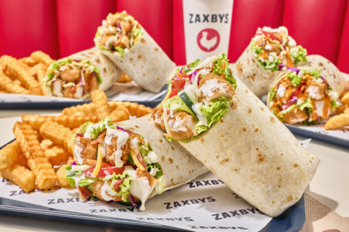 Zaxbys_Giant Wraps Lineup Booth 2 Zaxby's GIANT Chicken Finger Wraps Launch April 27 With Banana Pudding Milkshake Return