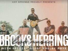 Brooks Herring to Perform at Hop Springs Beer Park brooks herring at hop springs