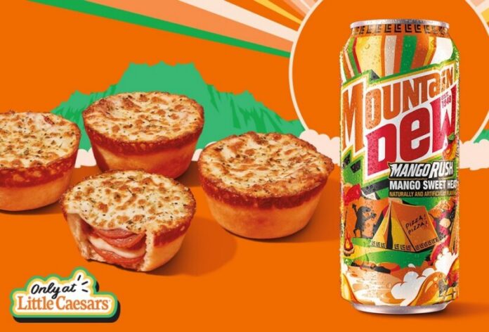 Mountain-Dew-Mango-Rush-x-Little-Caesars-Crazy-Puffs Little Caesars® and Mountain Dew® Announce the Return of Exclusive Flavor: Mountain Dew® Mango Rush Nationwide Starting May 18