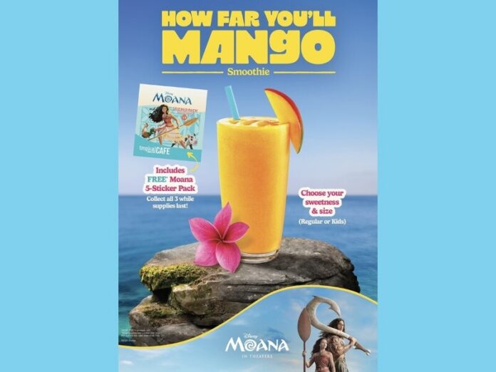 How_Far_You_will_Mango_Smoothie Tropical Smoothie Cafe® Sets Sail with a Moana-Inspired 'How Far You'll Mango Smoothie'