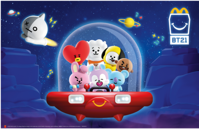 McDonalds bt21 happy meal McDonalds bt21 happy meal