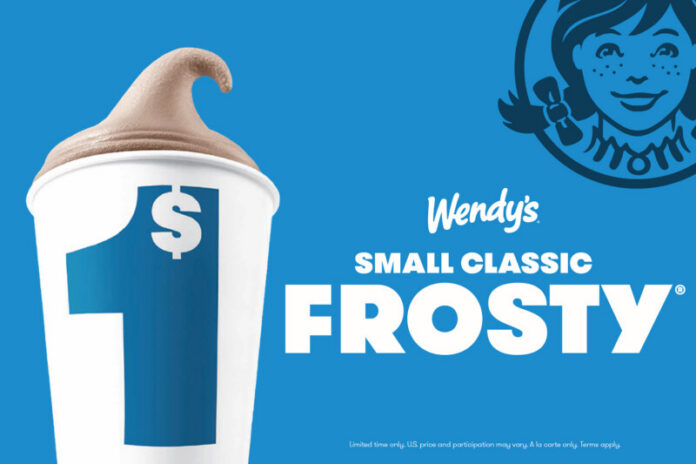 The-Wendys-Company-Classic-Chocolate-or-Vanilla-Frosty Wendy's Rewards members can enjoy early access to a $1 classic Frosty on July 19 in honor of National Ice Cream Day