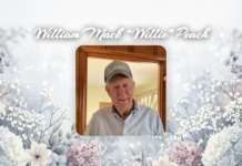 OBITUARY: William Mack “Willie” Peach