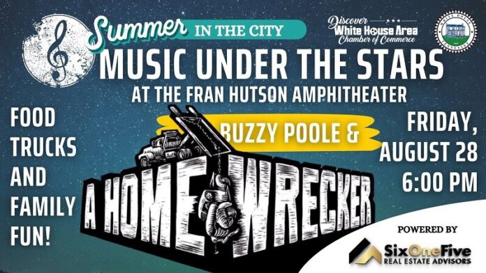 Buzzy Poole and the Homewreckers Music Under the Stars Buzzy-Poole-and-the-Homewreckers-Music-Under-the-Stars