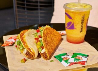 Taco Bell and Tajín Team up With Peso Pluma for a New Menu Lineup Taco Bell and Tajín Team up With Peso Pluma for a New Menu Lineup Worth Obsessing Over