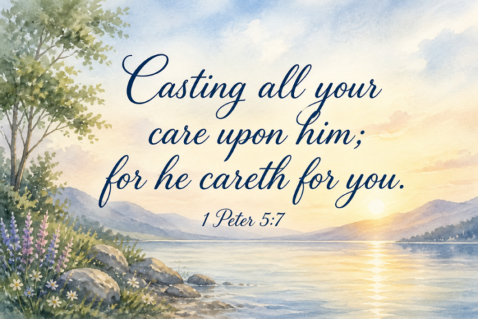 bible-verse-1-peter-57-2026-08-15 Devotional image for 1 Peter 5:7