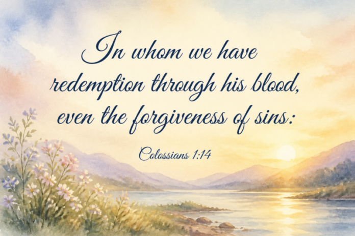 bible-verse-colossians-114-2026-08-19 Devotional image for Colossians 1:14