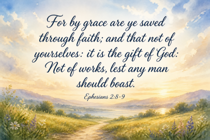 Devotional image for Ephesians 2:8-9
