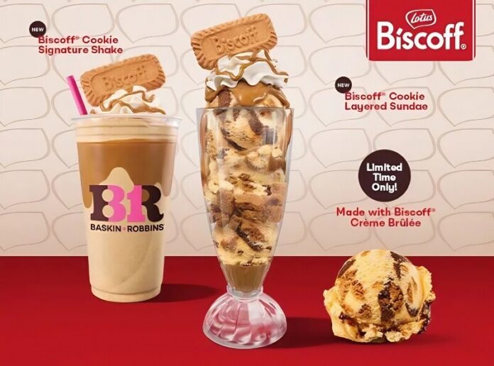 Baskin-Robbins Launches Limited-Time Biscoff Flavor Collection Baskin-Robbins Launches Limited-Time Biscoff Flavor Collection