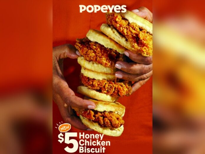 Popeyes honey chicken biscuit Popeyes honey chicken biscuit