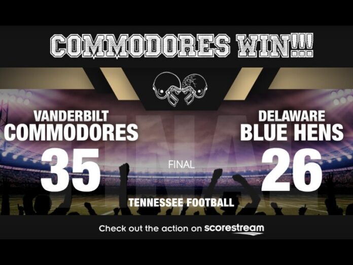 VANDY wins against delaware VANDY wins against delaware
