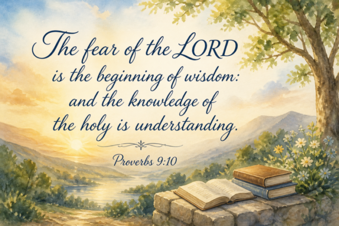 Devotional image for Proverbs 9:10