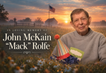 OBITUARY: John McKain “Mack” Rolfe
