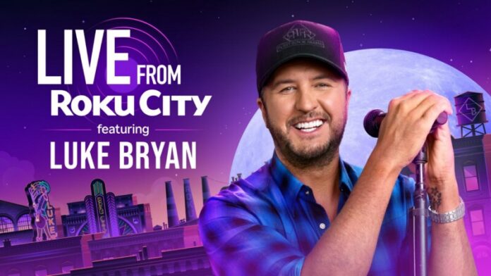 Luke Bryan Headlines Exclusive Roku City Concert