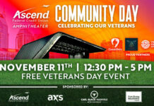 Ascend Amphitheater to Host Free Veterans Day Community Day