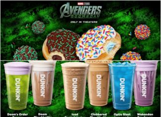 Doctor Doom Takes Over Dunkin’ With New Marvel Menu Dunkin avengers doomsday