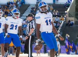 Tennessee State Lets 11-Point Lead Slip In 28-21 Loss At Western Illinois Credit TSU Athletics