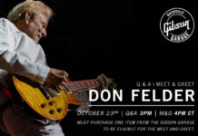 Former Eagles Guitarist Don Felder to Visit Gibson Garage Nashville for Interview, Fan Meet-and-Greet