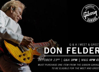Former Eagles Guitarist Don Felder to Visit Gibson Garage Nashville for Interview, Fan Meet-and-Greet
