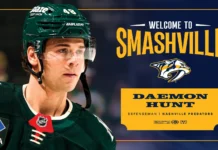 Predators Claim Daemon Hunt on Waivers From Minnesota Predators Claim Daemon Hunt on Waivers From Minnesota