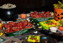 Wingstop Turns Sour Patch Kids Into a Halloween Wing Flavor Wingstop sour patch kids