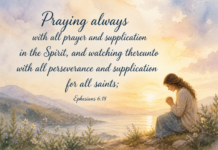 Daily Devotional: The Power of Persistent Prayer Devotional image for Ephesians 6:18