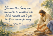 Daily Devotional: Embracing a Life of Service Devotional image for Mark 10:45