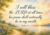 Daily Devotional: The Power of Gratitude in Every Moment Devotional image for Psalm 34:1