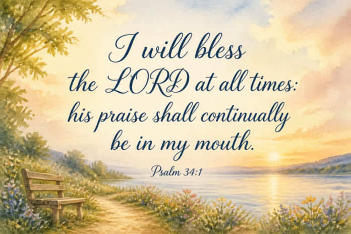 bible-verse-psalm-341-2026-10-15 Devotional image for Psalm 34:1