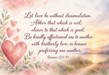 Daily Devotional: The Power of Genuine Love Devotional image for Romans 12:9-10