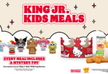 Golden Hello Kitty Toys Hide Inside New Burger King Kids’ Meals burger king hello kitty