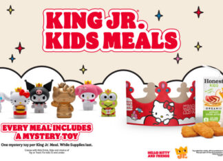 Golden Hello Kitty Toys Hide Inside New Burger King Kids’ Meals burger king hello kitty