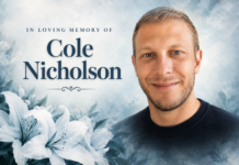 OBITUARY: Cole Nicholson