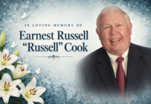 OBITUARY: Earnest Russell “Russell” Cook