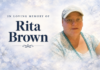 OBITUARY: Rita Brown