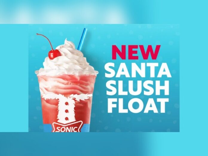 sonic Santa slush sonic Santa slush