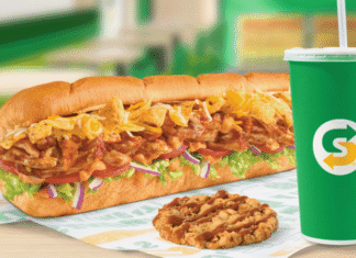 Subway Moves National Sandwich Day to Oct. 27 Subway's Fritos® Chicken Enchilada Sub and fan-favorite Caramel Apple Cookie return to menus nationwide starting Oct. 27 for a limited time.