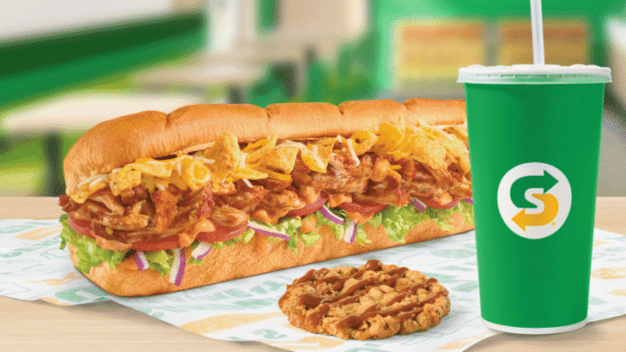 subway national sandwich day 2026 Subway's Fritos® Chicken Enchilada Sub and fan-favorite Caramel Apple Cookie return to menus nationwide starting Oct. 27 for a limited time.