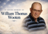OBITUARY: William Thomas Wooten