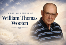 OBITUARY: William Thomas Wooten